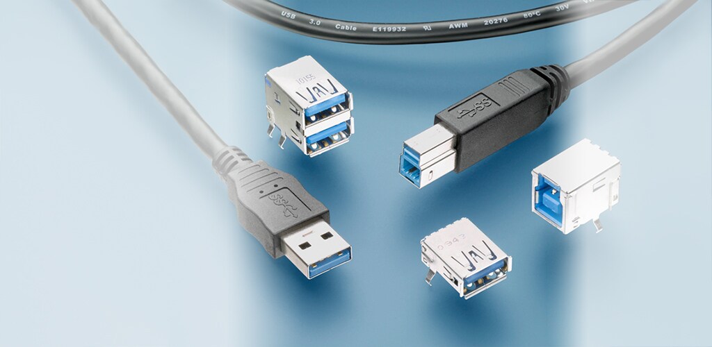 USB 3.0 连接器